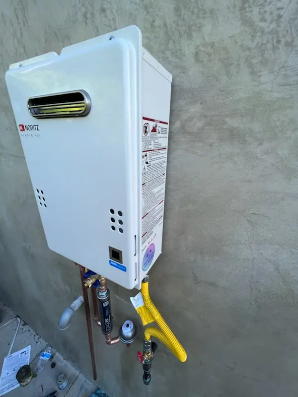 Tankless water heater installation for Sunkist Gardens homes